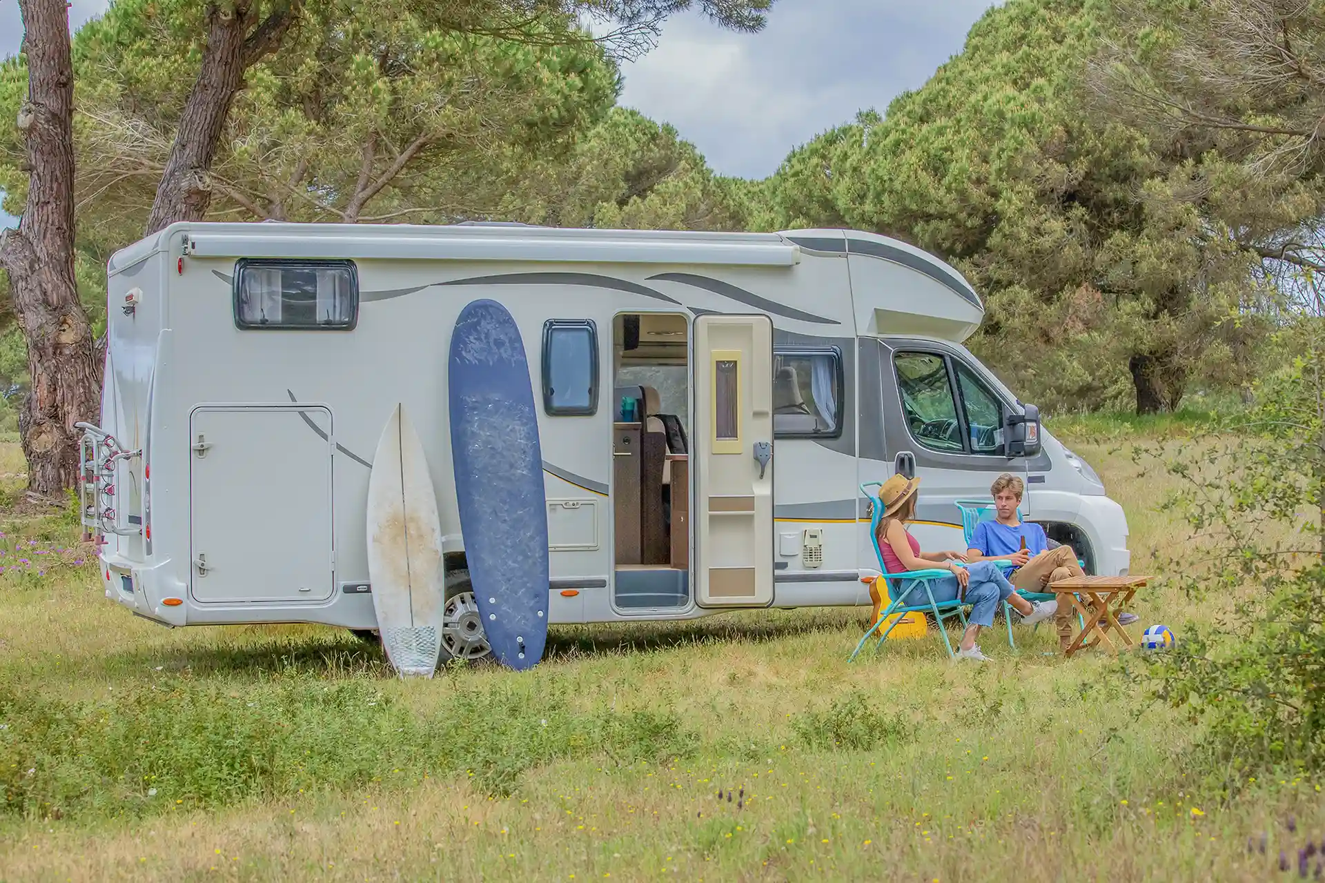 emplacement camping car la trinite sur mer