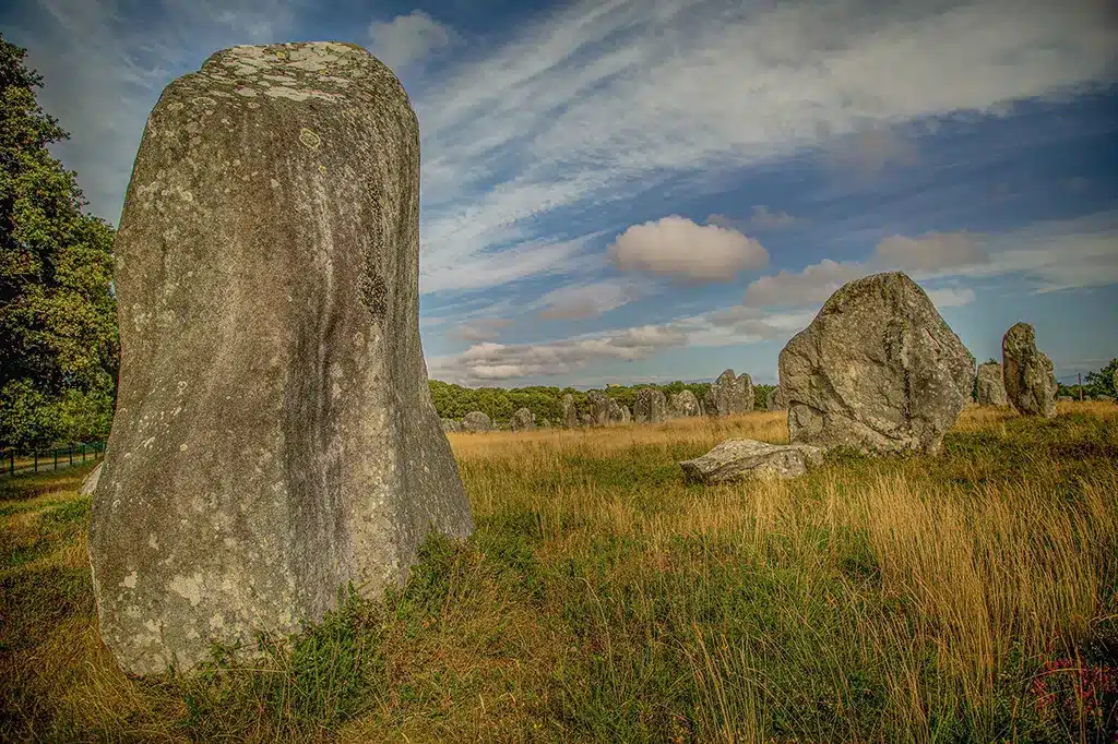 menhirs de plouharnel