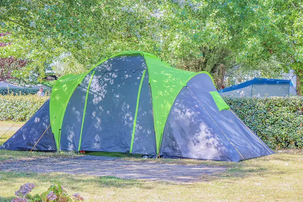 terrains de camping spacieux