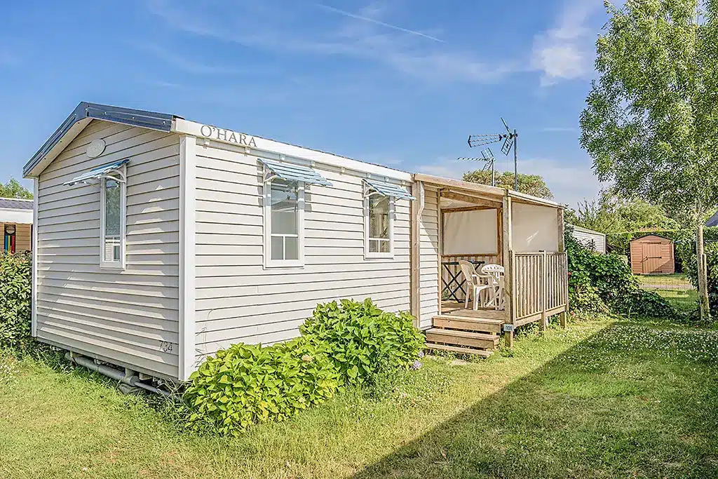 VERHUUR STACARAVAN DOLMEN 4 PERSONEN 2 SLAAPKAMERS